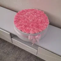 گل روبانی جاودان ک هیچ وقت خراب نمیشه|گل مصنوعی|قشم, |دیوار