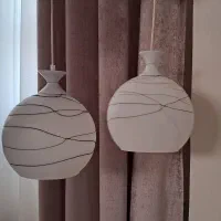 2 عدد لوستر حبابی بزرگ آشپزخانه و اتاق خواب