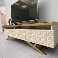مبل سه نفر نو،میز تلوزیون