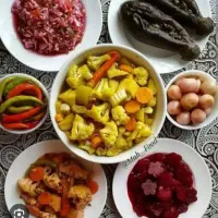 انواع ترشی خانگی