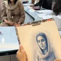 مدل نقاشی خانم فولادشهر (توضیحات وبخونید)