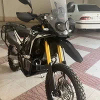موتور سی آر اف رالی رنگ مشکی نقره ای