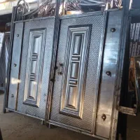 درب های حیاط پیشساخته درجه یک حیاطی|مصالح و تجهیزات ساختمان|علی‌آباد کتول, |دیوار