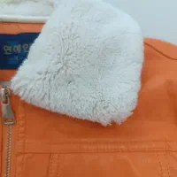 کاپشن چرم بچه گانه|کفش و لباس بچه|قائن, |دیوار