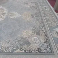 فرش  نقره ای تافته ۴×۵|فرش|کرج, اصفهانی‌ها|دیوار