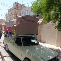 وانت بار با وانت تلفن حمل و نقل کارگرخاورنیسان