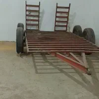 یدک کش کفی کمباین(چهارچرخ)