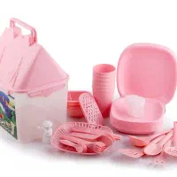 ظروف مسافرتی غذاخوری کلبه و ساده