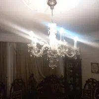 لوستر کریستال ۵ شعله|لوستر و چراغ آویز|تهران, سهروردی|دیوار