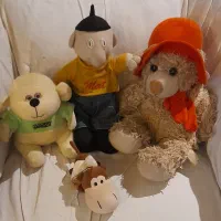 ۴ عدد عروسک