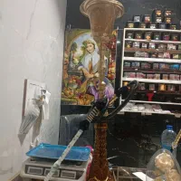 قلیان یخ دار سلطنتی سیاه قلم شده