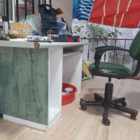 میز و صندلی چرخدار کامپیوتر و تحریر محکم و سنگین