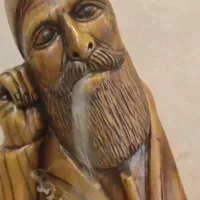 تزئینی درویش با بهترین چوب کار شده|مجسمه، تندیس، ماکت|بندرعباس, |دیوار