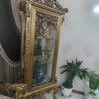 بوفه و آینه و کنسول  تمام چوب سوپر راش