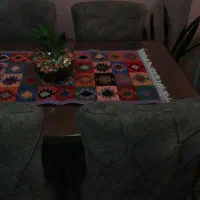 میز ناهارخوری خوری ۴ نفر ، طوسی|میز و صندلی غذاخوری|نسیم‌شهر, |دیوار