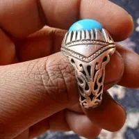 انگشتر فیروزه نیشاپور|کلکسیون اشیاء عتیقه|اهواز, زندوکیلی|دیوار