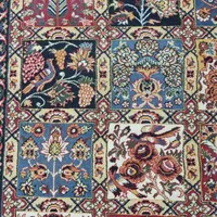 فرش سنتی خشتی سالم و کم‌کارکرد|فرش|تهران, دولاب|دیوار