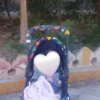 کالسکه وکریرنوزادهمراه با روروئک تمیز|کالسکه و لوازم جانبی|شوش, |دیوار