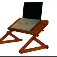 میز لب تاپ نشسته و قابل تنظیم چوبی|میز تحریر و کامپیوتر|تهران, کرمان|دیوار