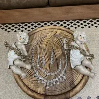 سرویس نقره۹۲۵ آبکاری رادیوم۳۸گرم با طلا مو‌ نمیزنه