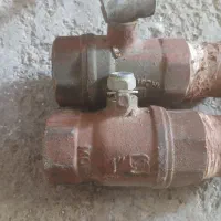 شیر برنجی گاز یک اینچ