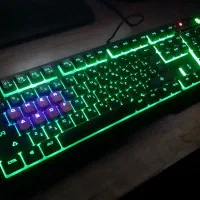 کیبورد گیمینگ A4TECH RGB مدل Bloody در حد نو