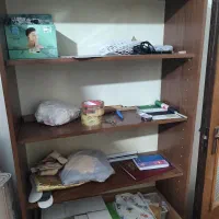 کتابخانه و کمد کودک لوازم چوبی