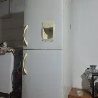 یخچال دو درب الکترواستیل.فنی سالم خد وخش جزئی