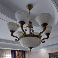 لوستر سنگی و برنز و چوبی