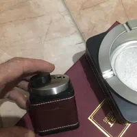 عتیقه دست زیر سیگاری با فندک گازی اک|کلکسیون اشیاء عتیقه|رشت, پارک شهر|دیوار