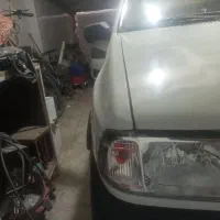 پراید سفید تازه تعمیر دوگانه سوز