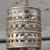 دستبند زنانه عتیقه قاجاری با سنگای فابریک|کلکسیون اشیاء عتیقه|مشهد, شهید قربانی|دیوار