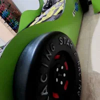 سرویس خواب mdf مدل ماشین مسابقه ای چراغ دار|تخت و سرویس خواب|تهران, شهران شمالی|دیوار