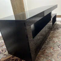 میز تلوزیون صفحه شیشه یی