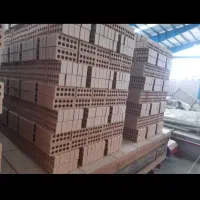 آجر سوراخی تک قلو ودوقلو|مصالح و تجهیزات ساختمان|آزادشهر, |دیوار