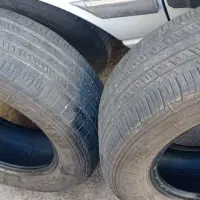 لاستیک چهل چهل و پنج درصد هست مال پارس یک جفت|قطعات یدکی و لوازم جانبی|پرند, فاز ۶|دیوار