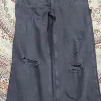 شلوار زغالی بگ