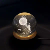 چراغ خواب گوی شیشه ای