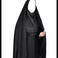 چادر قجری حسنی و چادر ساده در حد نو