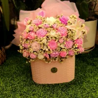 باکس های گل شمعی شیک و منحصر به فرد