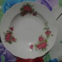 بشقاب گل سرخی اصلی|ظروف سرو و پذیرایی|تهران, وصفنارد|دیوار