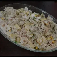 سالاد ماکارانی یکنفره