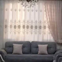 پرده و زیر پرده همراه والان|پرده، رانر، رومیزی|تهران, شهرک ولیعصر شمالی|دیوار