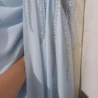 لباس مجلسی مناسب نامزدی.مرواریددوزی شده