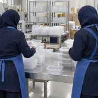 بسته بندی و مونتاژ ظروف آشپزخانه (خانم)