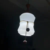 لوستر جفت|لوستر و چراغ آویز|بندر گناوه, |دیوار