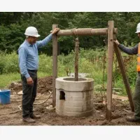 تعیین محل رگه آب/ اکتشاف آب جهت حفر چاه