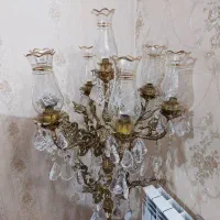 لوستر کنارسالنی برنج|لوستر و چراغ آویز|ری, حمزهآباد|دیوار