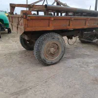 تریلی تراکتوردو چرخ جک دار