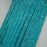 پرده توری ابی رنگ